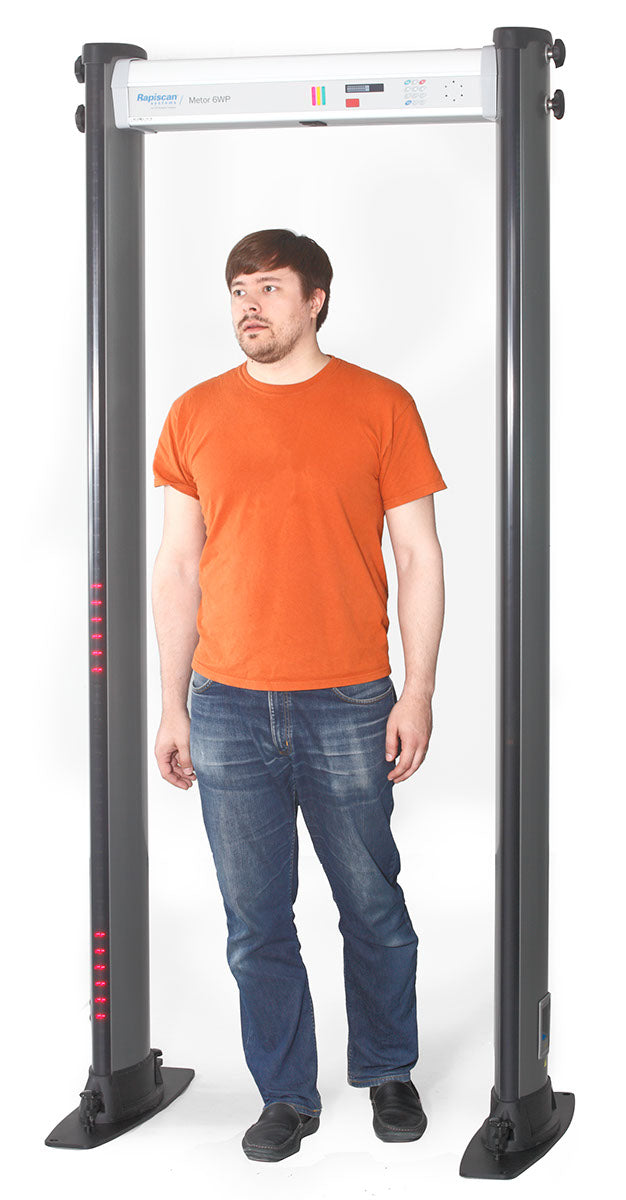 Metor 6WP Walk Through Metal Detector - Security Detection