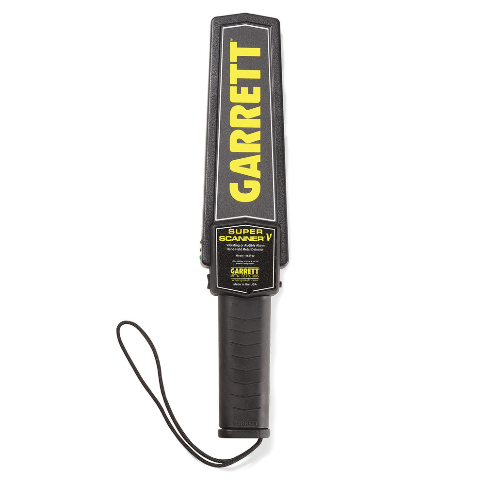 Garrett SuperScanner V Hand Held Metal Detector - Security Detection