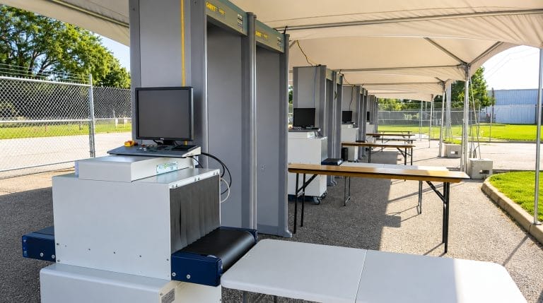 Traditional Metal Detector & X-Ray Machine Rentals