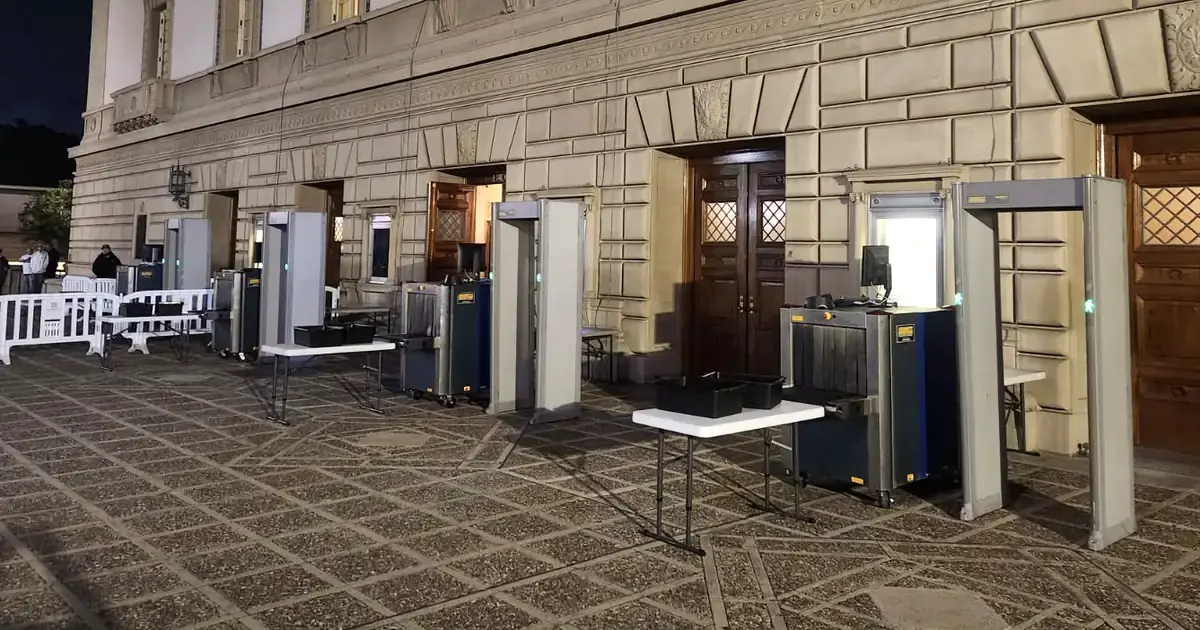 Garrett PD6500i and Security X-ray Machine